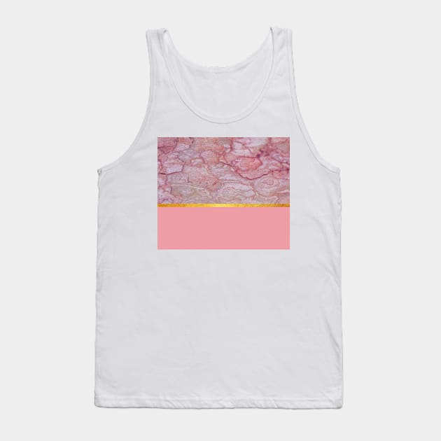 Beautiful pinkish textured composition Tank Top by ColorsHappiness